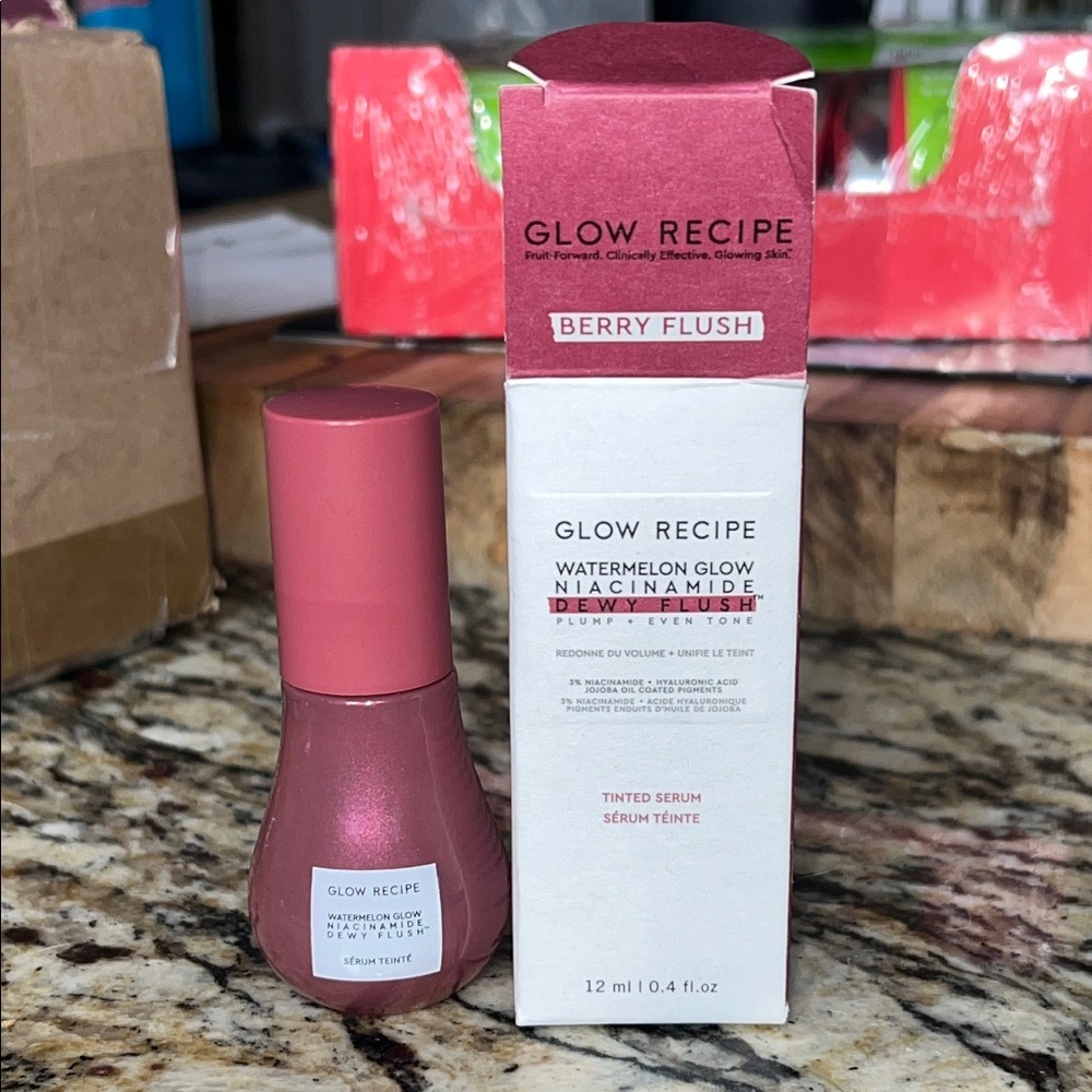 ❤️👌Glow Recipe Watermelon Glow Niacinamide Dew Drops Berry Flush